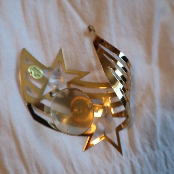 Mascot Crystal Delight 24k Gold Patriotic Stars - Picture 2 of 3